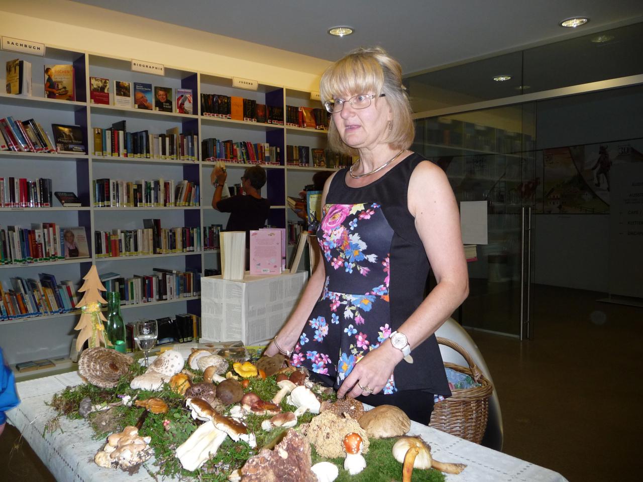 Vortrag zum Thema Pilze.